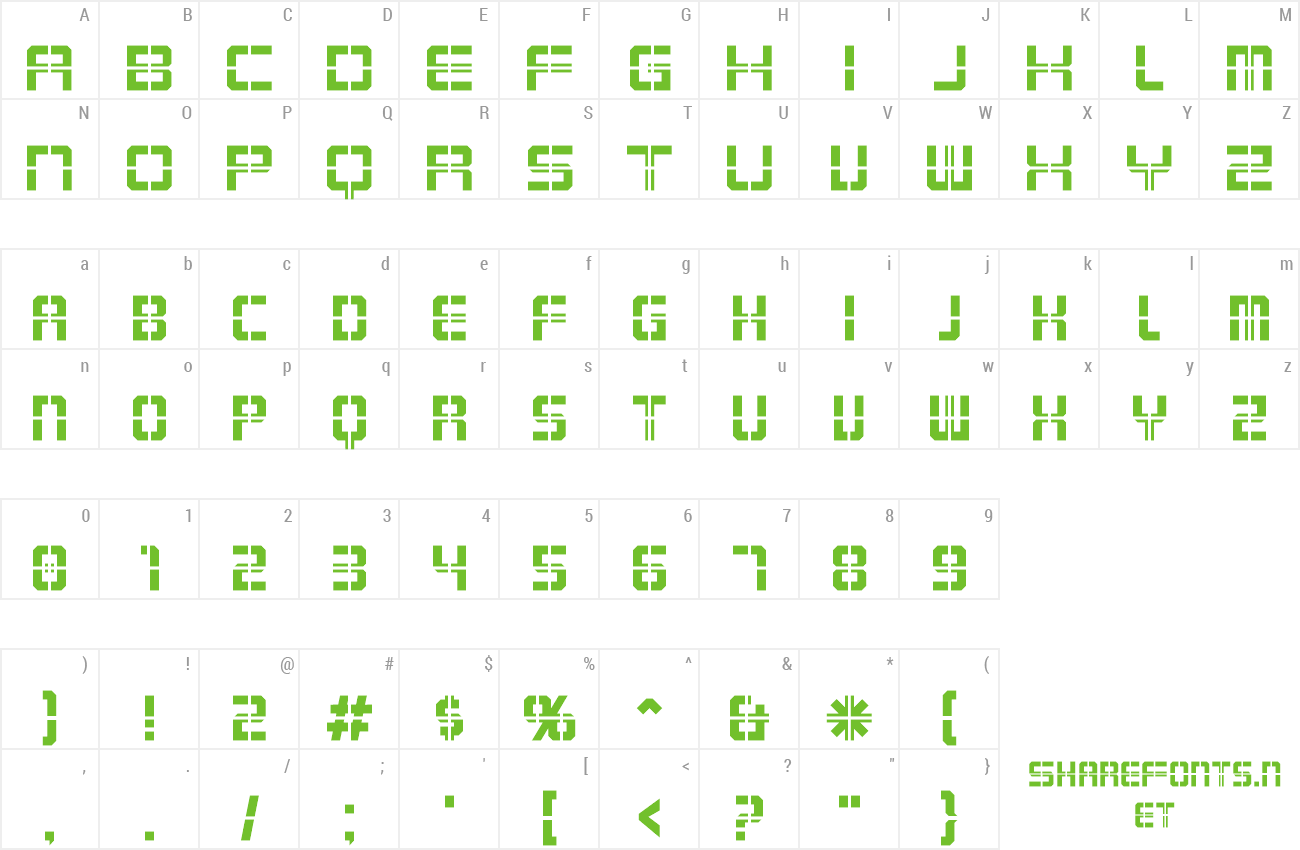 Font Karnivore Krate preview